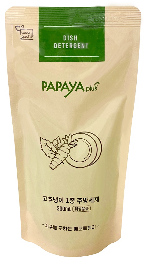 파파야플러스 친환경  고추냉이 주방세제 300ml