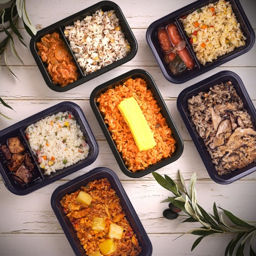 미니 한끼 국내산 쌀 식단조절 다이어트 간편 도시락 6종세트